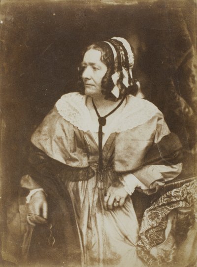 Fru Anna Brownell Jameson, 1844 af David Octavius Hill