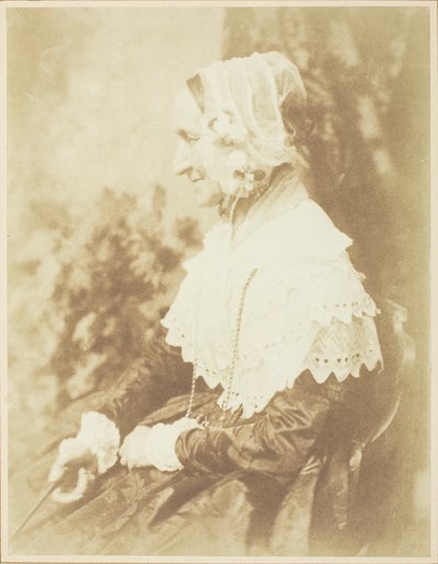 Portræt af fru Rigby af David Octavius Hill