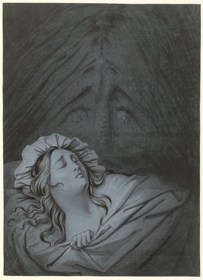 Beatrice Cencis vision af David Pièrre Giottino Humbert de Superville