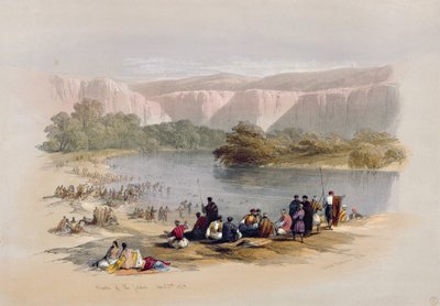 Banks of the Jordan, 2. april 1839, plade 48 fra bind II af 