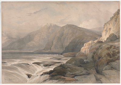 Syriens kyst, 1839. af David Roberts