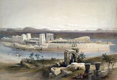 General View of the Island of Philae, Nubia