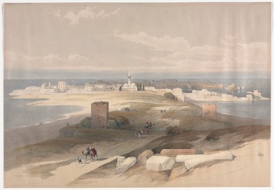 Sur eller Tsor, ældgammelt dæk fra Isthmus af David Roberts
