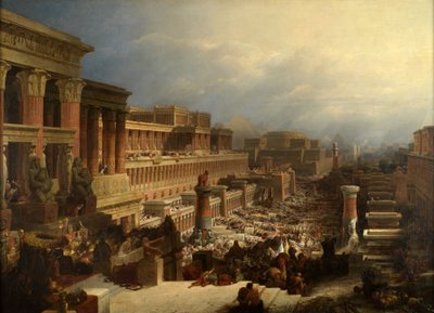 Israelitternes afgang af David Roberts