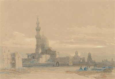 Kaliffernes grave, Cairo af David Roberts