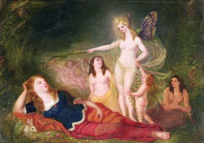 En skærsommernatsdrøm, 1840 af David Scott