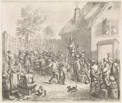 Landmandsmesse af David Teniers (II)