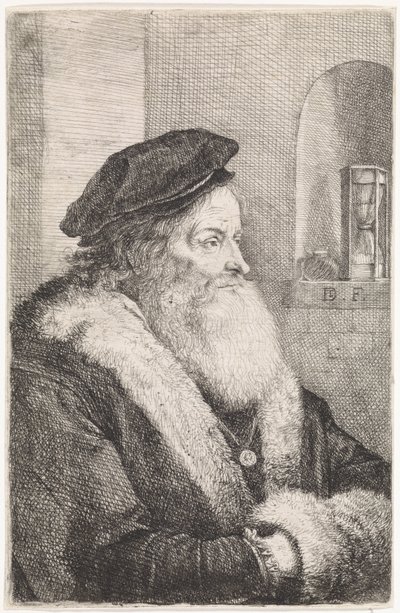 Gammel mand med skæg af David Teniers (II)
