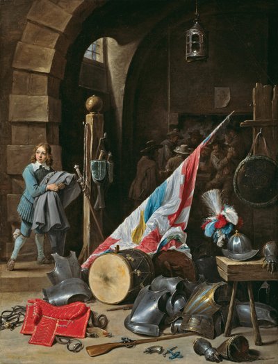 Vagthuset, 164050. af David Teniers II