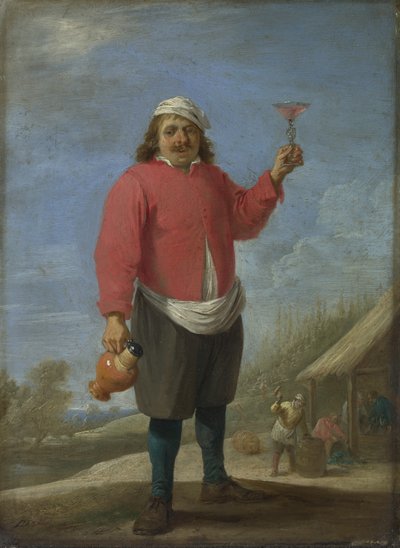 Efterår Fra serien De fire årstider, ca. 1644 af David Teniers the Younger