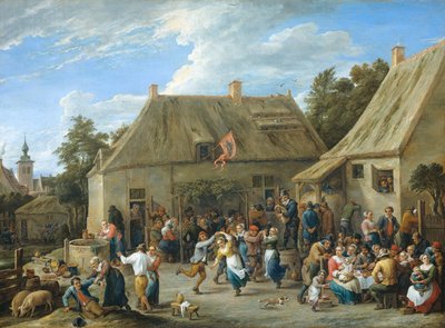 Bonde Kermis af David Teniers the Younger