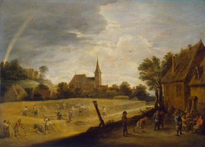 Høstning af David Teniers the Younger