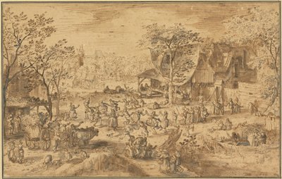 Bonde Kermis af David Vinckboons