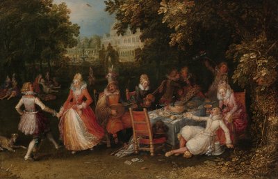Festen Champêtre af David Vinckboons