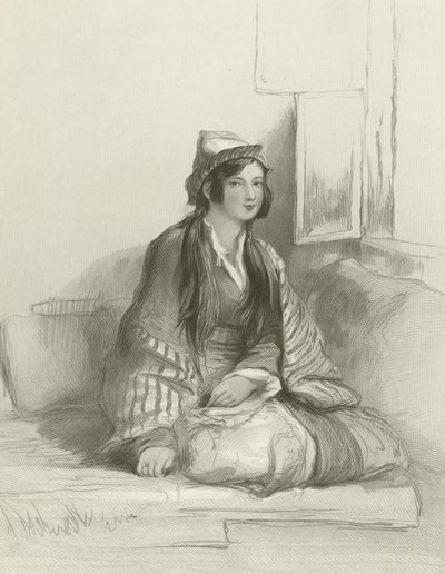 En tjerkassisk dame af David Wilkie