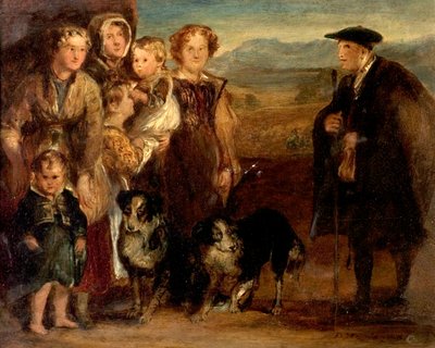 En højlandsfamilie, 1823 af David Wilkie