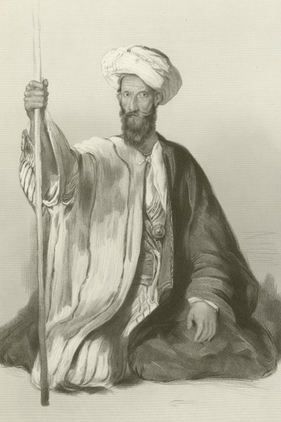 En arabisk sheik af David Wilkie