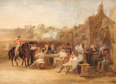 Chelsea Pensionister læser Waterloo Despatch, 1819 af David Wilkie