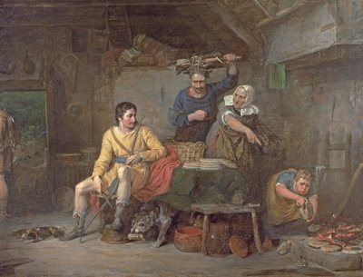 Kong Alfred brænder kagerne af David Wilkie