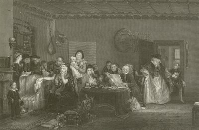 Læsning af testamentet af David Wilkie