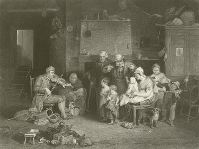 Den blinde spillemand af David Wilkie