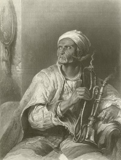 Hooka-Badar af David Wilkie
