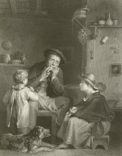 Jødernes Harpe af David Wilkie