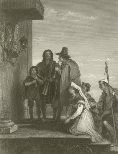 Pifferari af David Wilkie
