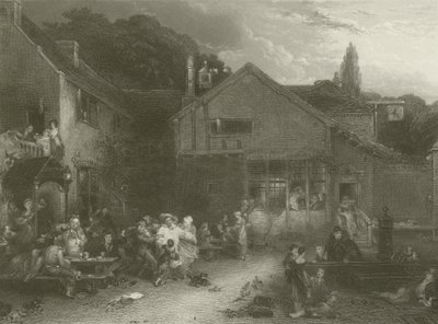 Landsbyfesten af David Wilkie