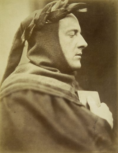 Prærafaelit: John Everett Millais (1829-1896) som Dante par Wynfield, David Wilkie (1837-1887) af David Wilkie Wynfield