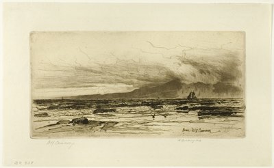 Arran, tallerken fjorten fra Clyde-sættet af David Young Cameron