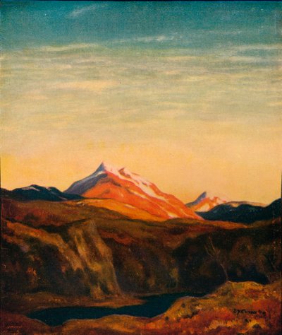 Ben Cruachan, c1922 af David Young Cameron