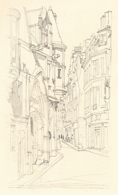 Sens Hotel, 1915 af David Young Cameron