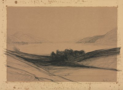 Loch Ness, Skotland af David Young Cameron