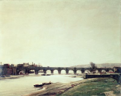 Morgen, Berwick på Tweed af David Young Cameron
