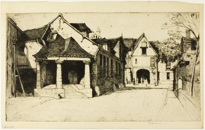 Det gamle museum, Beauvais af David Young Cameron