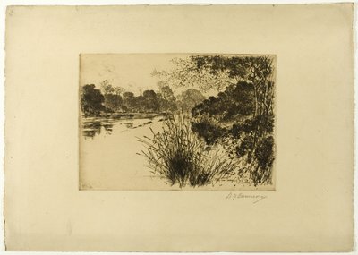 The Clyde nær Carmyle af David Young Cameron
