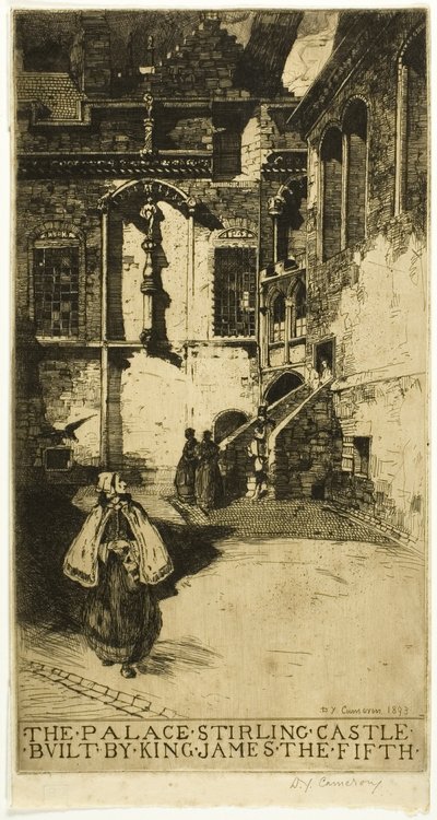 Paladset, Stirling Castle af David Young Cameron