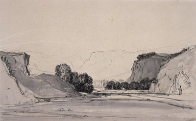 The Valley, 1914 (wc på papir) af David Young Cameron