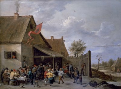 Kermis på Sankt Georgs dag af David Teniers the Younger