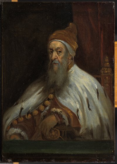 Portræt af en doge (efter Jacopo Tintoretto (tilskrevet)) af David Teniers the Younger