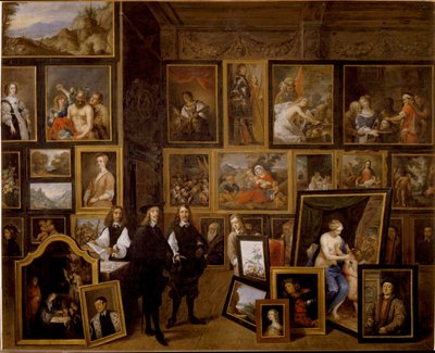Ærkehertug Leopold Wilhelms kunstsamling i Bruxelles (maleri af David Teniers the Younger