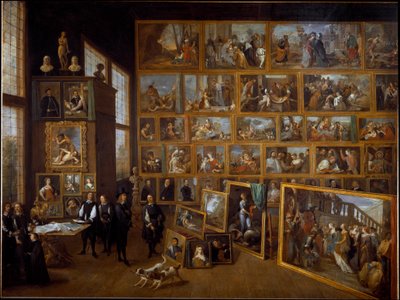 Ærkehertug Leopold Wilhelms kunstsamling i Bruxelles (maleri af David Teniers the Younger