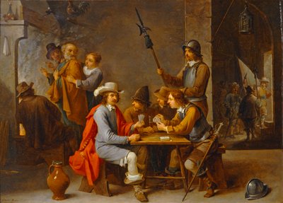 Benægtelsen af Sankt Peter af David the Younger Teniers