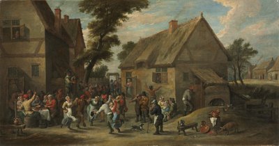 Village Festival, ca. 1646-50 (olie på lærred) af David the Younger Teniers