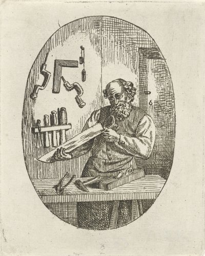 Timmerman af David van der Kellen
