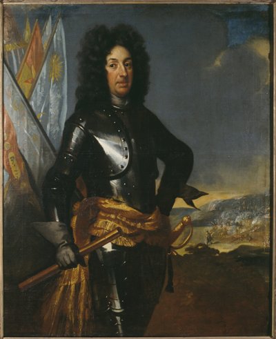 Le comte Adam Ludvig Lewenhaupt, general suedois - Portræt af grev Adam Ludvig Lewenhaupt (1659-1719), af Krafft, David, von (1655-1724). Olie på lærred. Mål: 144x117 cm. Nationalmuseet i Stockholm af David von Krafft
