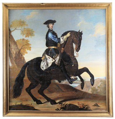 Porträt, Reiter af David von Krafft