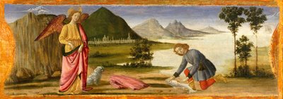 Tobias og englen, ca. 1479. af Davide Ghirlandaio