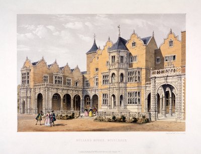 Holland House, Kensington, London, c1850 af Day and Son